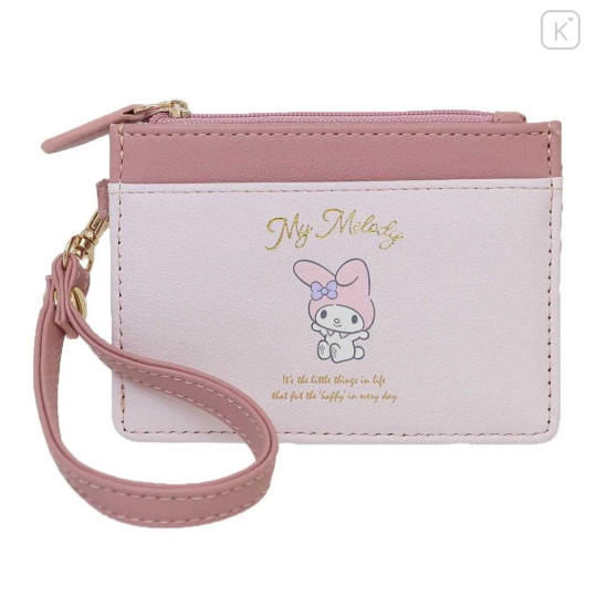 Japan Sanrio Card Holder Purse - My Melody / Happy Little Things - 1