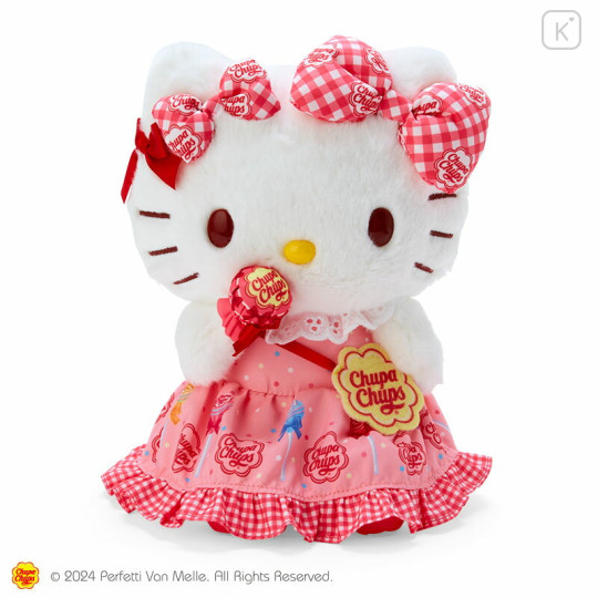 Japan Sanrio Original Plush Toy - Hello Kitty / Chupa Chups 2 - 1