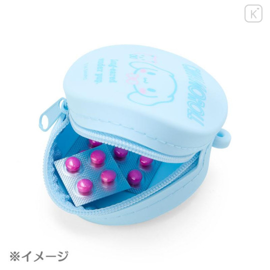 Japan Sanrio Original Silicone Mini Case Charm - Kuromi - 4