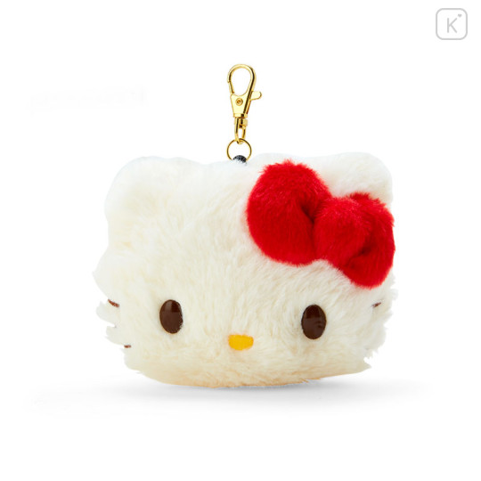 Japan Sanrio Face Pass Case - Hello Kitty - 1