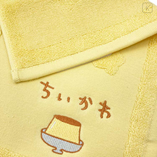Japan Chiikawa Embroidery Jacquard Mat - Rabbit / Yellow - 2