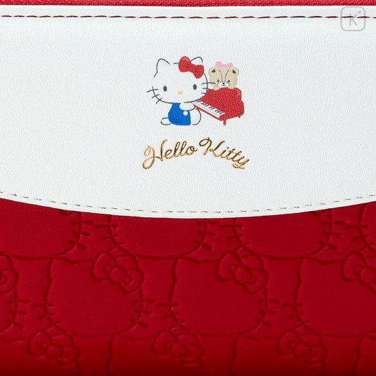 Japan Sanrio Long Zipper Wallet - Hello Kitty - 4