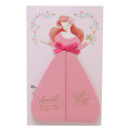Japan Disney 3D Princess Dress Greeting Card - The Little Mermaid / Ariel - 1