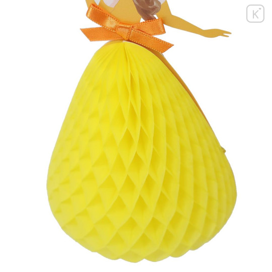 Japan Disney 3D Princess Dress Greeting Card - Belle - 3