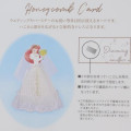 Japan Disney 3D Princess Wedding Dress Greeting Card - The Little Mermaid / Ariel - 4