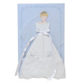 Japan Disney 3D Princess Wedding Dress Greeting Card - Cinderella - 1