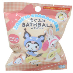 Japan Sanrio Bath Ball with Random Mascot - Characters / Friends