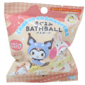 Japan Sanrio Bath Ball with Random Mascot - Characters / Friends - 1
