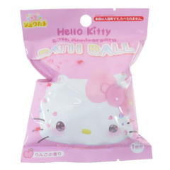 Japan Sanrio Bath Ball with Random Mascot - Hello Kitty / 50th Anniversary