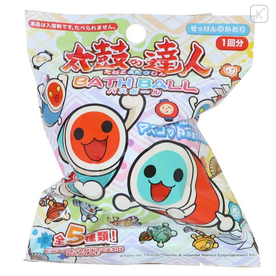 Japan Taiko no Tatsujin Bath Ball with Random Mascot - 1