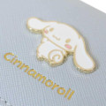 Japan Sanrio Long Zipper Wallet - Cinnamoroll / Blue & White - 5
