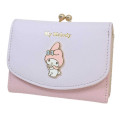 Japan Sanrio Trifold Wallet - My Melody / Purple & Pink - 1