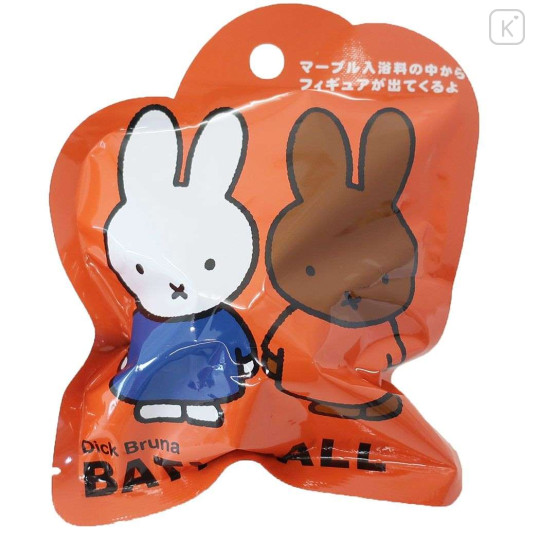 Japan Miffy Bath Ball with Random Mascot - Pine - 1