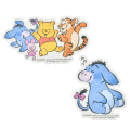 Japan Disney Store Die-cut Sticker Collection - Pooh & Friends / Illustrated by Lommy - 4