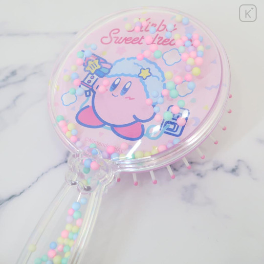 Japan Kirby Hair Brush & Hair Tie - Kirby's Dream Land / Colorful Bead - 3