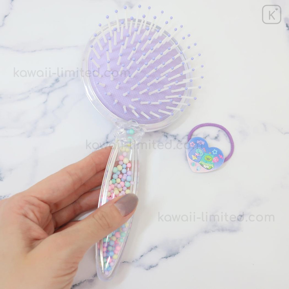 Japan San-X Hair Brush & Hair Tie - Sumikko Gurashi : Ghost