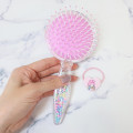 Japan Sanrio Hair Brush & Hair Tie - My Melody / Colorful Bead - 2