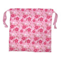 Japan Sanrio Plush Drawstring Pouch - Hello Kitty : Sakura Kimono Pink - 2