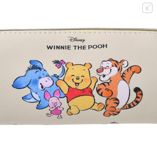 Japan Disney Store Pen Case - Pooh & Friends / Illustrated by Lommy - 5