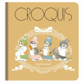 Japan Mofusand Croquis Book Sketchbook - Cat : Rabbit Bunny - 1