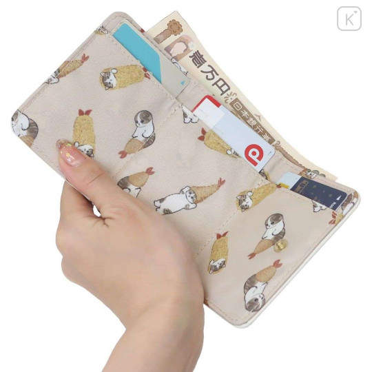 Japan Mofusand Trifold Wallet - Shrimp Cat / Ebinyan - 3