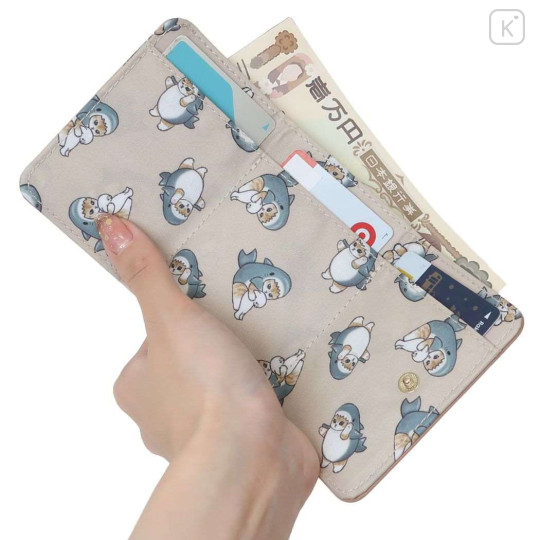 Japan Mofusand Trifold Wallet - Shark Cat / Same Nyan - 3