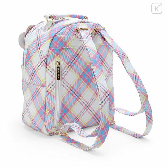 Japan Sanrio Original Backpack - Hello Kitty : Tartan 50th Anniversary - 2