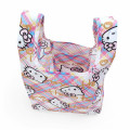 Japan Sanrio Original Eco Bag - Hello Kitty : Tartan 50th Anniversary - 3