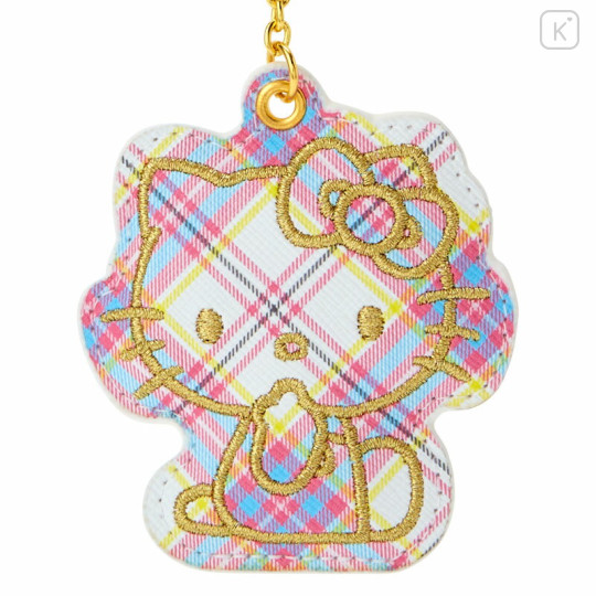 Japan Sanrio Original Bag Charm - Hello Kitty : Tartan 50th Anniversary - 2