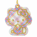 Japan Sanrio Original Bag Charm - Hello Kitty : Tartan 50th Anniversary - 2