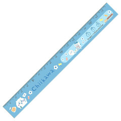 Japan Chiikawa Slim Ruler 17cm - Blue