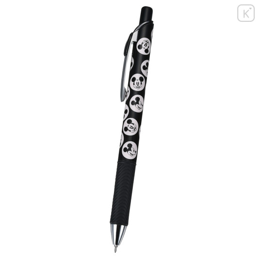 Japan Disney Store EnerGel Gel Pen - Mickey : Faces Black - 1