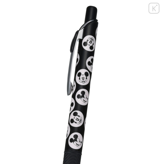 Japan Disney Store EnerGel Gel Ballpoint Pen - Mickey / Faces Black - 2
