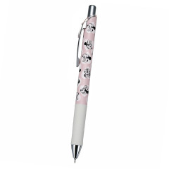 Japan Disney Store EnerGel Gel Ballpoint Pen - Minnie Mouse / Faces Pale Pink