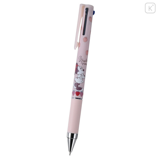 Japan Disney Store Juice Up 3 Multi Gel Pen - Minne Mouse : Strawberry Collection - 2