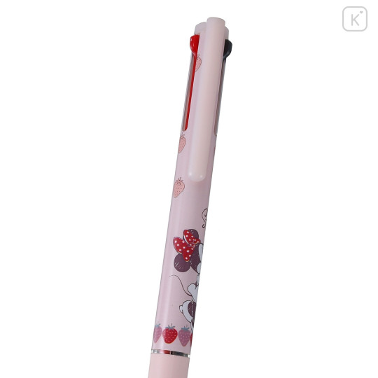 Japan Disney Store Juice Up 3 Multi Gel Pen - Minne Mouse : Strawberry Collection - 4