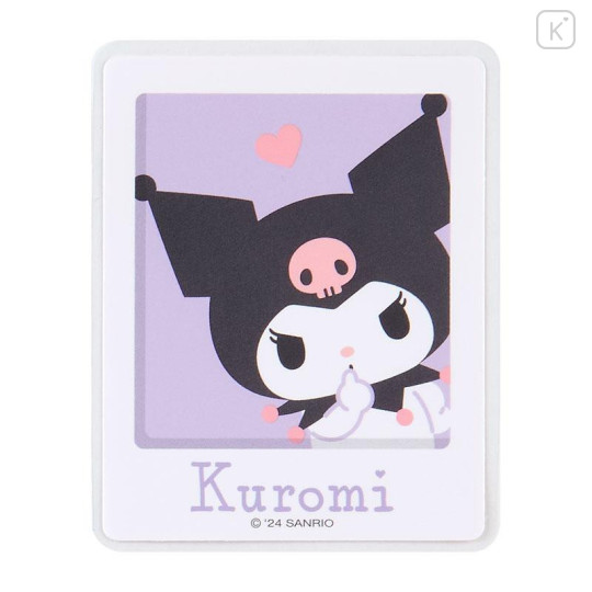 Japan Sanrio Original Decoration Sticker 3pcs Set - Kuromi - 5
