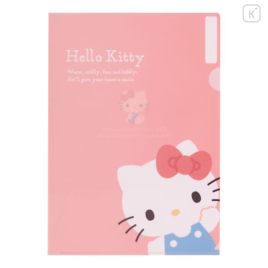 Japan Sanrio Original Clear File 3pcs Set - Hello Kitty - 5
