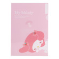 Japan Sanrio Original Clear File 3pcs Set - My Melody - 3