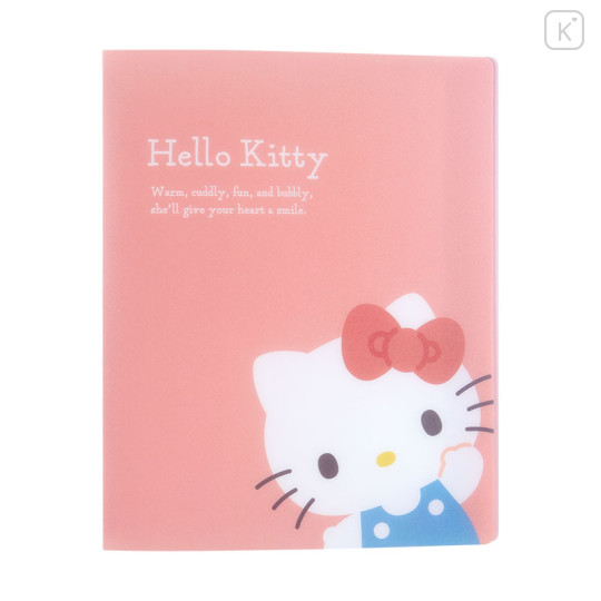 Japan Sanrio Original B5 26 Hole Binder & Loose Leaf Paper - Hello Kitty - 1