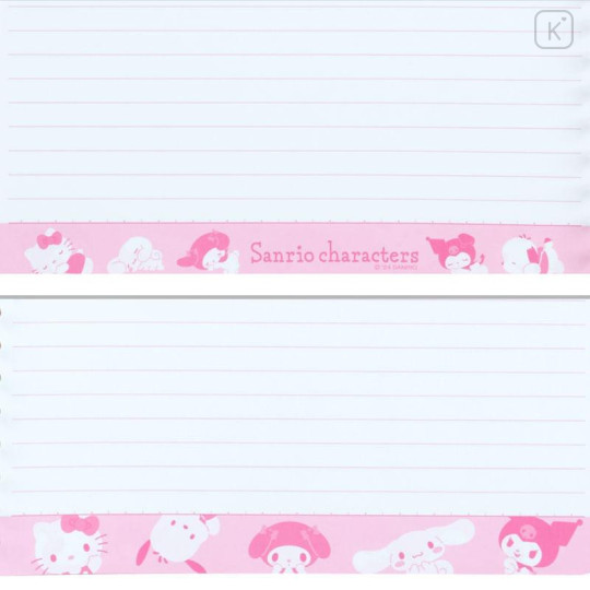 Japan Sanrio Original B5 26 Hole Binder & Loose Leaf Paper - Hello Kitty - 6
