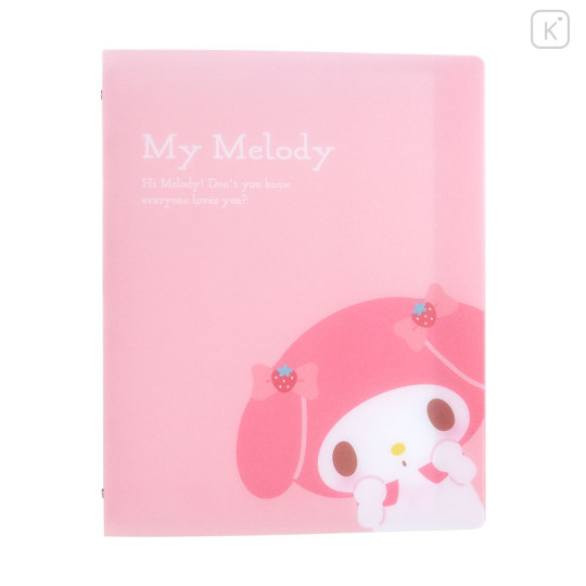 Japan Sanrio Original B5 26 Hole Binder & Loose Leaf Paper - My Melody ...