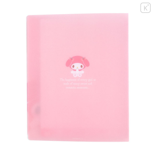 Japan Sanrio Original B5 26 Hole Binder & Loose Leaf Paper - My Melody - 2