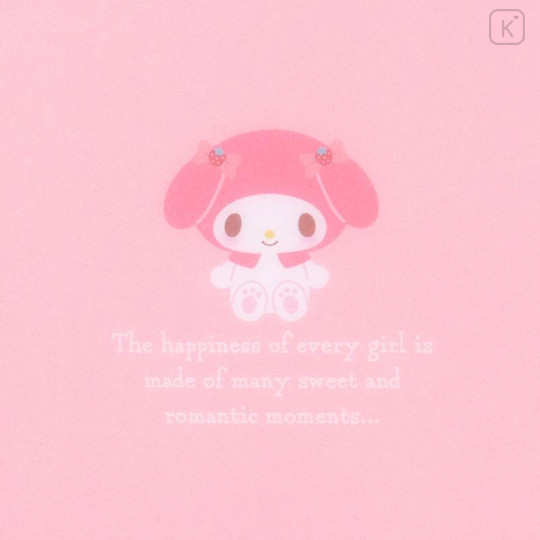 Japan Sanrio Original B5 26 Hole Binder & Loose Leaf Paper - My Melody - 5