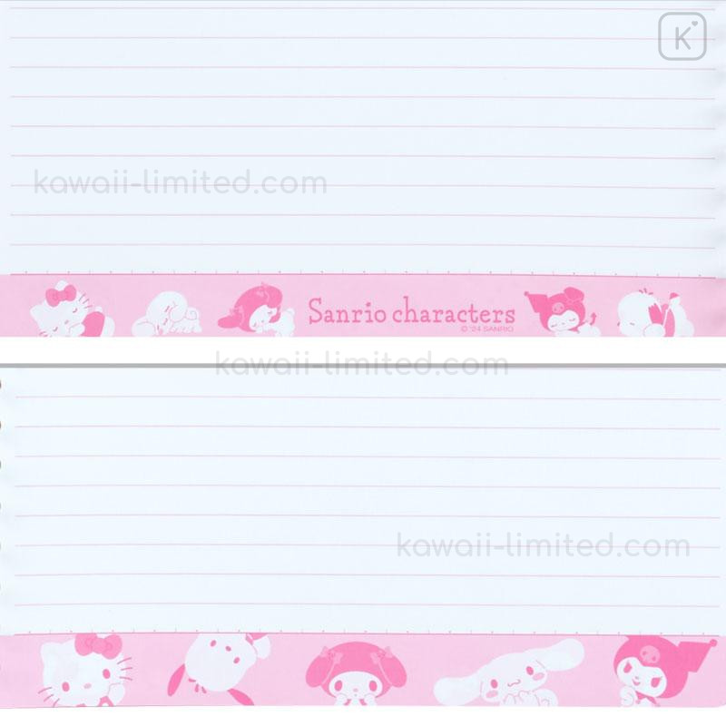 Japan Sanrio Original B5 26 Hole Binder & Loose Leaf Paper - My Melody ...