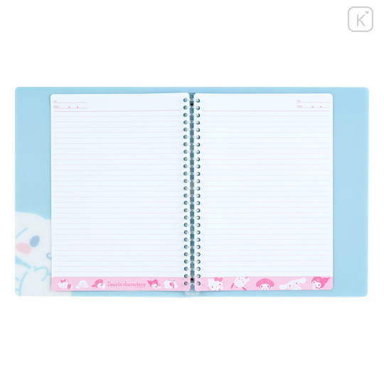 Japan Sanrio Original B5 26 Hole Binder & Loose Leaf Paper - Cinnamoroll - 3