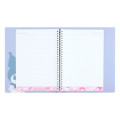 Japan Sanrio Original B5 26 Hole Binder & Loose Leaf Paper - Kuromi - 3