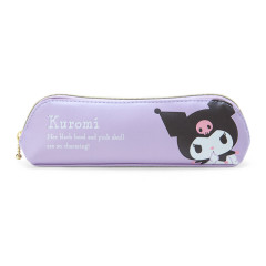 Japan Sanrio Original Slim Pencil Case - Kuromi 2024