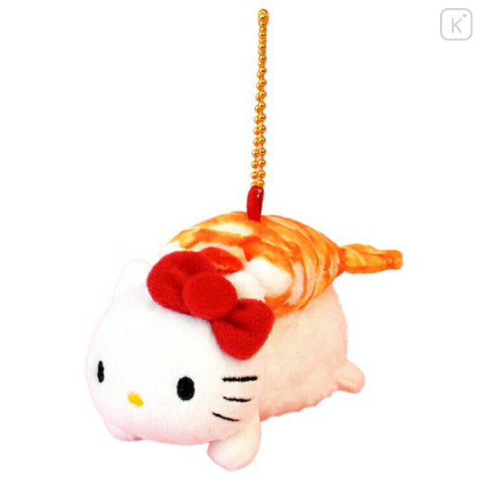 Japan Sanrio Mascot Holder - Hello Kitty / Sushi Shrimp - 1