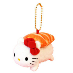 Japan Sanrio Mascot Holder - Hello Kitty / Sushi Salmon